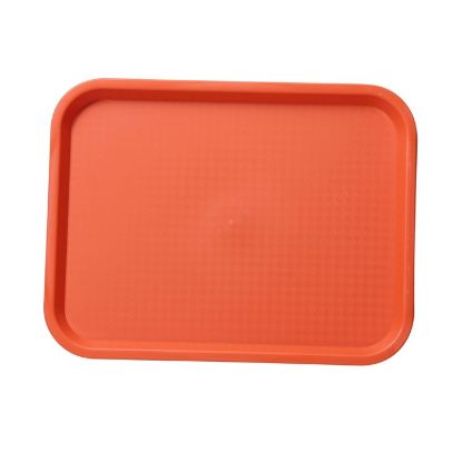 图片 FT-14OR 服务托盘 14" X 10" 快餐托盘 橙色