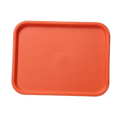 图片 FT-14OR 服务托盘 14" X 10" 快餐托盘 橙色