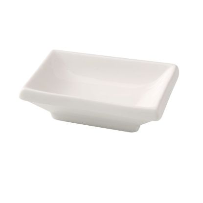 图片 FU-4046 富士 3 3/4" X 2 1/2" X 1" 酱盘 1.5 盎司
