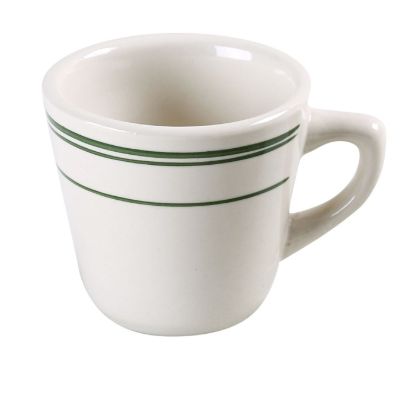图片 GB-1 绿色带 3 3/8" X 2 3/4"H 高杯 7 盎司