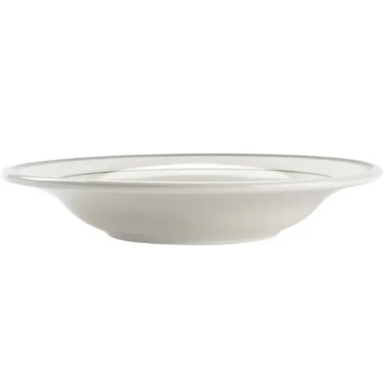 图片 GB-105 绿色带 10 1/2" 意大利面碗 1 3/4" 深 16 盎司