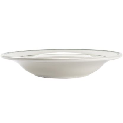 图片 GB-125 绿色带 12 3/4" 意大利面碗 1 3/4" 深 30 盎司