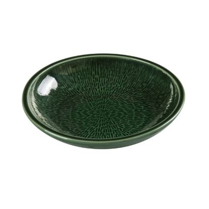 图片 GG-608 绿色宝石 8-1/8" X 1-5/8" 沙拉/汤碗 18 盎司