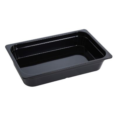 图片 GN-121BK Gn 盘 20.87″ X 12.8″ X 3.94″ / 530 X 325 X 100Mm 盘，Gn1/1，8L 黑色