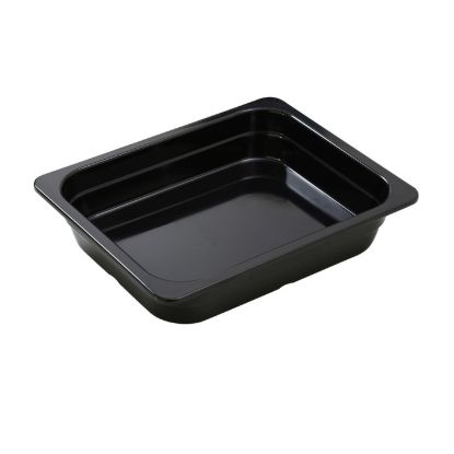 图片 GN-212BK Gn 盘 12.8″ X 10.43″ X 2.56″ / 325 X 265 X 65Mm 盘，Gn 1/2，2.3L 黑色