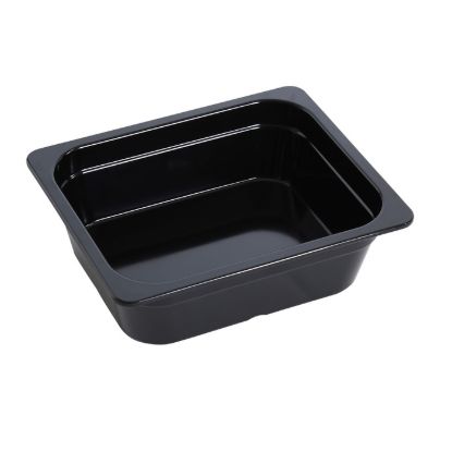 图片 GN-213BK Gn 盘 12.8″ X 10.43″ X 3.94″ / 325 X 265 X 100Mm 盘，Gn 1/2，3.6L 黑色