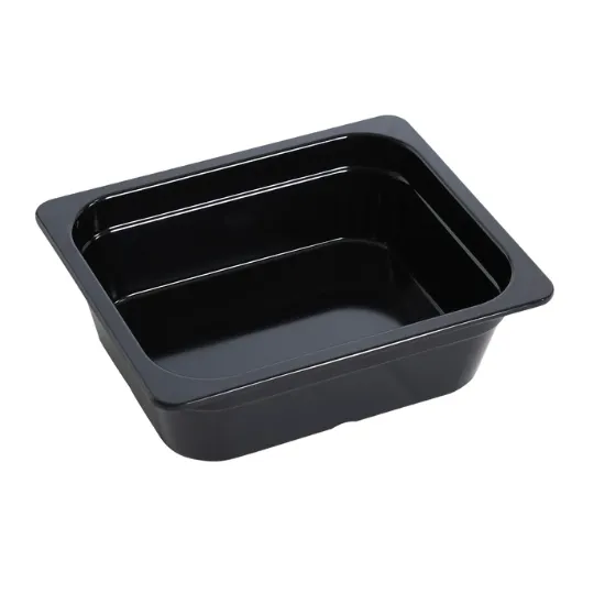 图片 GN-213BK Gn 盘 12.8″ X 10.43″ X 3.94″ / 325 X 265 X 100Mm 盘，Gn 1/2，3.6L 黑色