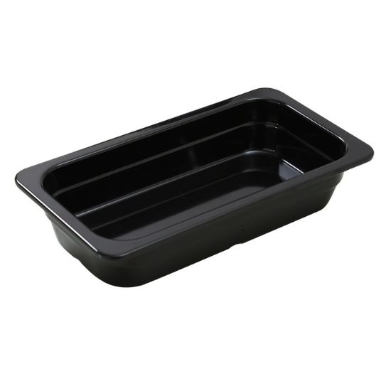 图片 GN-610BK Gn 盘 10.43″ X 6.38″ X 2.56″ / 265 X 162 X 65Mm 盘，Gn 1/4 黑色