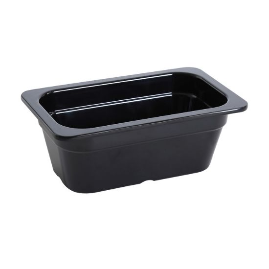 图片 GN-611BK Gn 盘 10.43″ X 6.38″ X 3.94″ / 265 X 162 X 100Mm 盘，Gn 1/4，1.5L 黑色