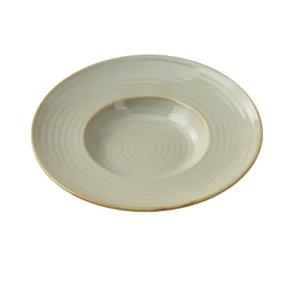 图片 GO-410 黄金海岸 10 1/2″ X 5 3/4″ X 1 3/4″ 意大利面/沙拉碗 10 盎司