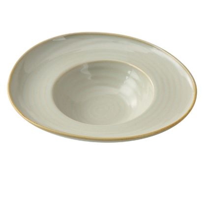 图片 GO-709 黄金海岸 9 1/2" X 8 1/4" X 2 3/4" 甜品盘 10 盎司