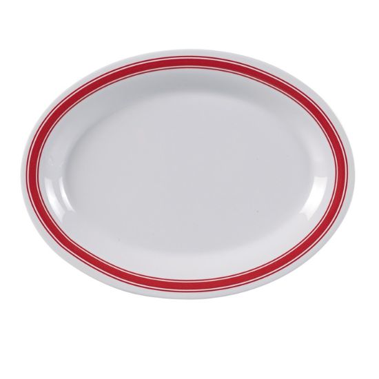 图片 HS-209 休斯顿 9 1/2" X 7 1/4" 椭圆形拼盘