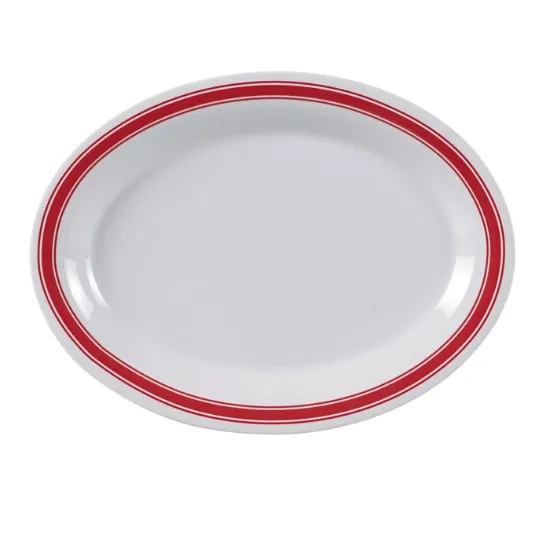 图片 HS-209 休斯顿 9 1/2" X 7 1/4" 椭圆形拼盘