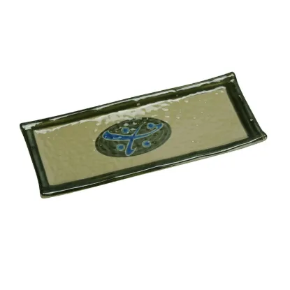 图片 JP-1504 日式 10 1/4" X 4 1/4" 长方形寿司盘