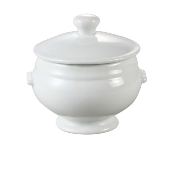 图片 LB-12-L 配件 4 3/8" X 3"H 带盖肉汤 12 盎司