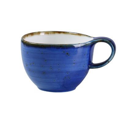 图片 LY-001BU 里昂-蓝色 4″ X 2 5/8″ 咖啡/茶杯 7 盎司蓝色