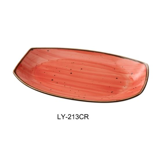 图片 LY-213CR 里昂珊瑚 13″ X 7 3/8″ X 1 1/2″ 矩形板珊瑚