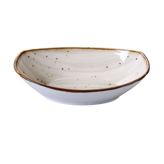 图片 LY-409 里昂 9″ X 6 1/4″ X 2 3/8″ 椭圆形碗 20 盎司