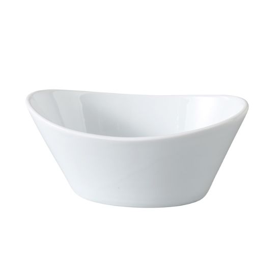 图片 ML-705 Main Land 5 1/2" X 3 1/4" X 2" 椭圆形水果盘 6.5 盎司