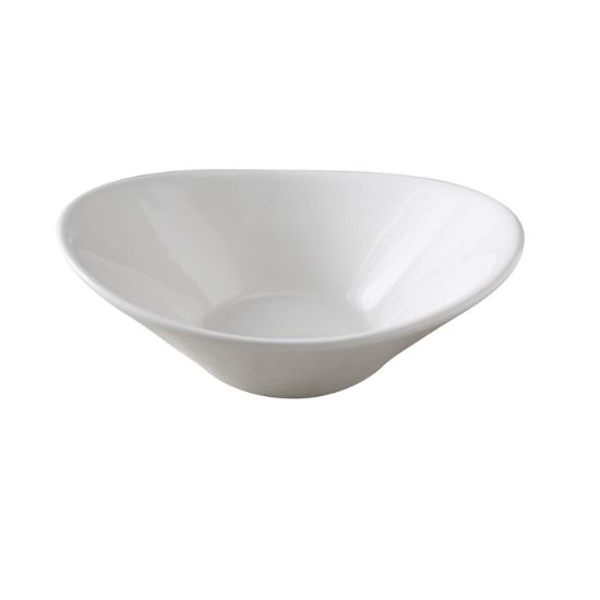 图片 ML-709 Main Land 9″ X 7 1/4″ X 2 1/2″ 椭圆形沙拉碗 22 盎司