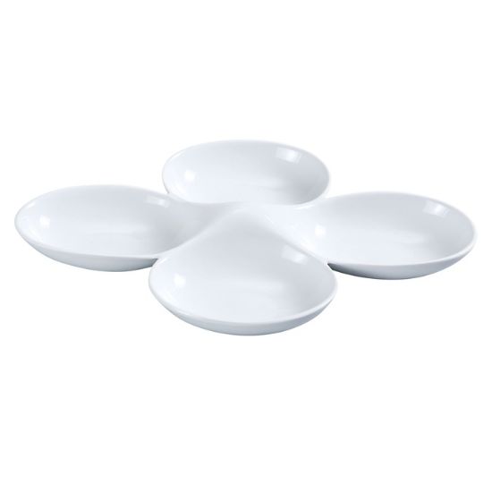 图片 ML-824 Main Land 13 1/2" X 8 3/4" 四个分隔碗，-个 5 盎司