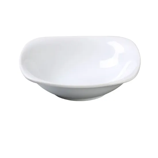 图片 ML-2405 Main Land 5 1/2" X 1 1/2" 带圆角的方形碗 8 盎司