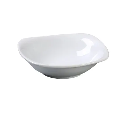 图片 ML-2406 Main Land 6 1/2" X 1 3/4" 带圆角的方形碗 12 盎司