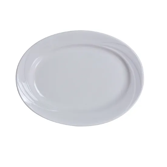 图片 MM-12 迈阿密 10 1/4" X 7 3/4" 椭圆形拼盘