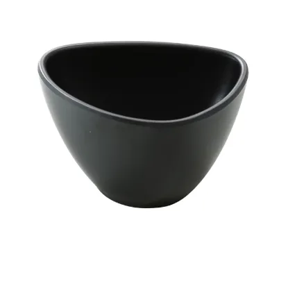 图片 MO-304BK 现代 4″ X 3″ X 2 1/4″ 三角碗 黑色