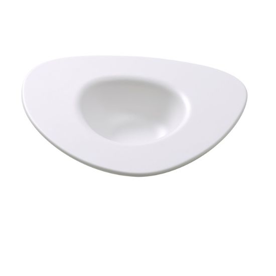 图片 MO-412 现代 12″ X 10 1/2″ X 2 1/2″ 甜点盘 14 盎司