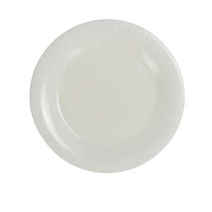 图片 MS-007IV 里程碑 7 1/2" 宽边圆盘 象牙色