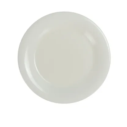 图片 MS-007IV 里程碑 7 1/2" 宽边圆盘 象牙色