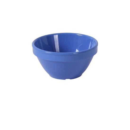 图片 MS-313BU Milestone 4 1/4" X 2 1/4"H 肉汤杯 – 8 盎司蓝色