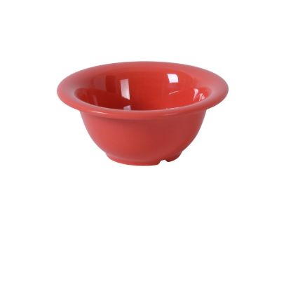 图片 MS-5510RD Milestone 5 3/8" X 2 1/4"H 汤碗 – 10 盎司橙红色