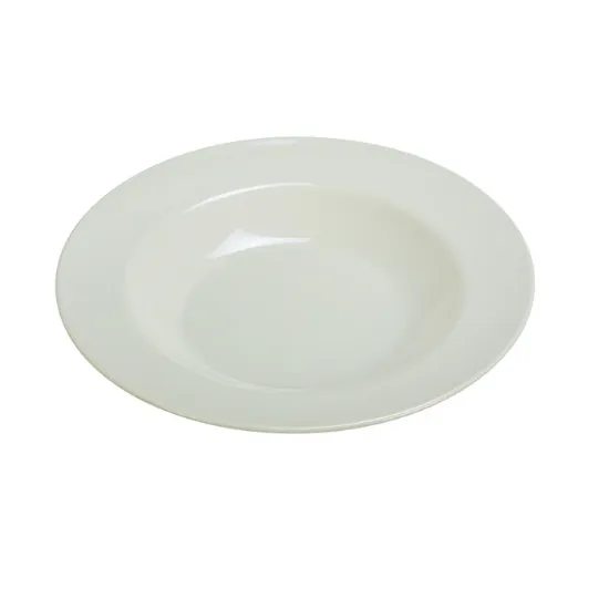 图片 MS-5809IV 里程碑 9 1/4" X 1 1/4"H 意大利面碗 – 13 盎司象牙色