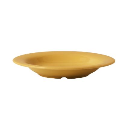 图片 MS-5809YL Milestone 9 1/4" X 1 1/4"H 意大利面碗 – 13 盎司黄色