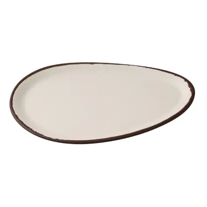 图片 NA-210 自然艺术 9 3/4" X 6" X 1/2" 椭圆形盘