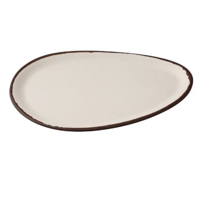图片 NA-212 自然艺术 11 3/4" X 7 3/4" X 1/2" 椭圆形盘