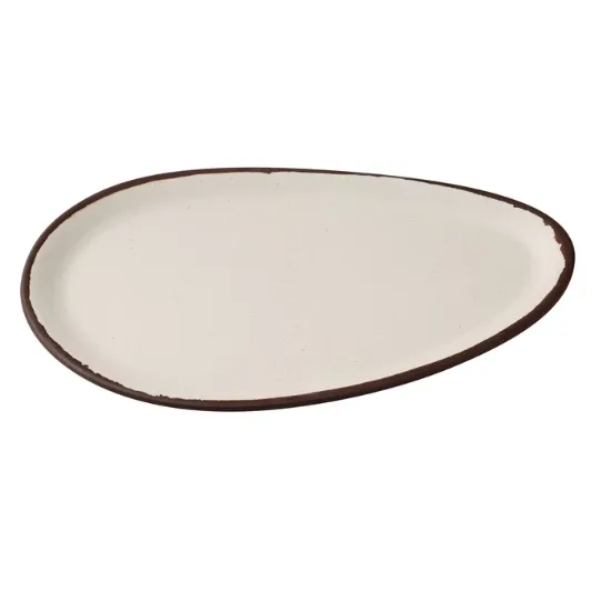 图片 NA-214 自然艺术 14″ X 9 3/4″ X 1/2″ 椭圆形盘