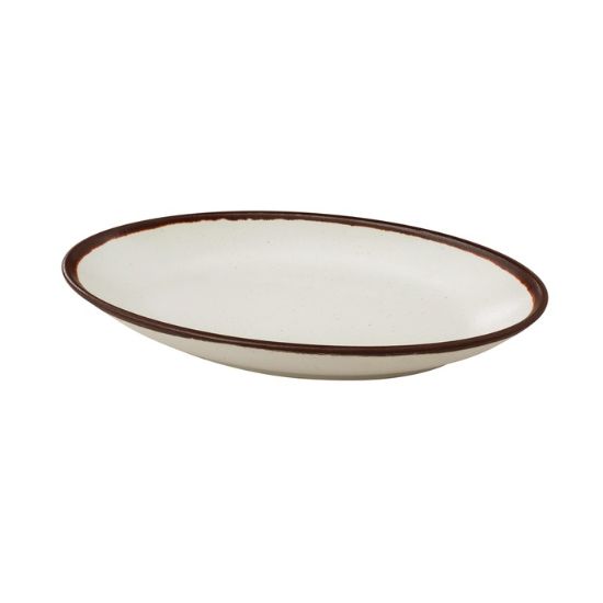 图片 NA-312 自然艺术 12″ X 6″ X 1 3/4″ 深椭圆形盘