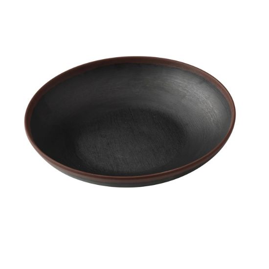 图片 NA-708BK 自然艺术 8″ X 1 1/2″ 沙拉/汤碗 20 盎司