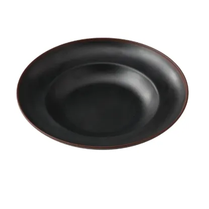图片 NA-810BK 自然艺术 10 3/4" X 7" X 2 1/4" 地中海面食碗 12 盎司