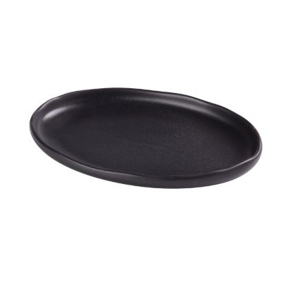 图片 NB-212 高贵黑 12-1/2" X 8-1/4" X 1-1/4" 椭圆盘