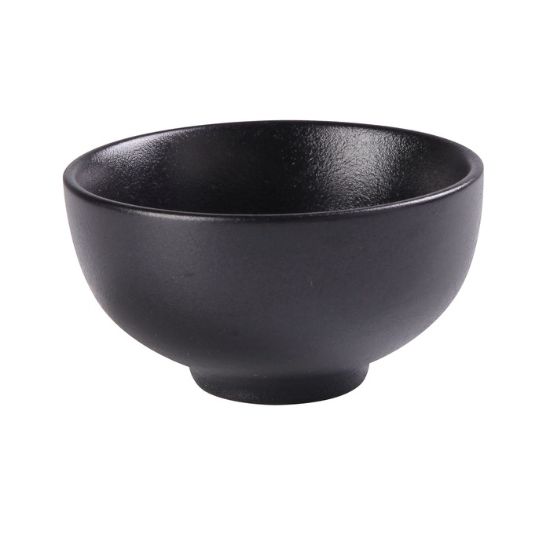 图片 NB-804 贵族黑 4-1/2" X 2-1/4" 汤碗 9 盎司