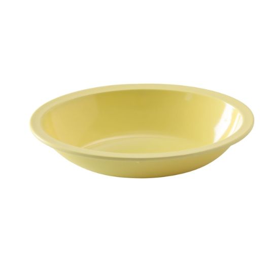 图片 NS-036Y Nessico 10″ X 7 1/4″ X 2 1/4″ 椭圆形碗 36 盎司 黄色