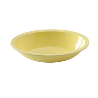 图片 NS-036Y Nessico 10″ X 7 1/4″ X 2 1/4″ 椭圆形碗 36 盎司 黄色