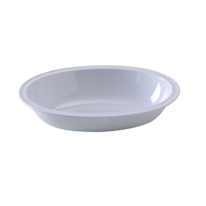 图片 NS-064W Nessico 11 3/4" X 8 1/4" X 2 3/4" 椭圆形碗 64 盎司 白色