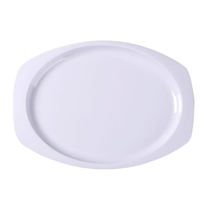 图片 NS-215W Nessico 15" X 10 1/2" 矩形浅盘 白色