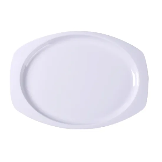 图片 NS-215W Nessico 15" X 10 1/2" 矩形浅盘 白色