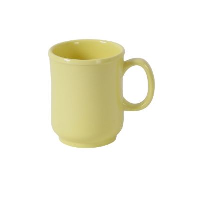 图片 NS-901Y Nessico 3″ X 3 5/8″H 球状马克杯 8 盎司黄色